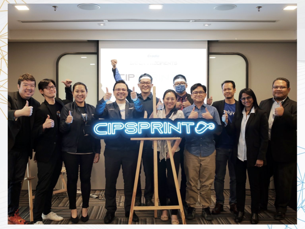 CIPSprint innovation event showcasing technology startups